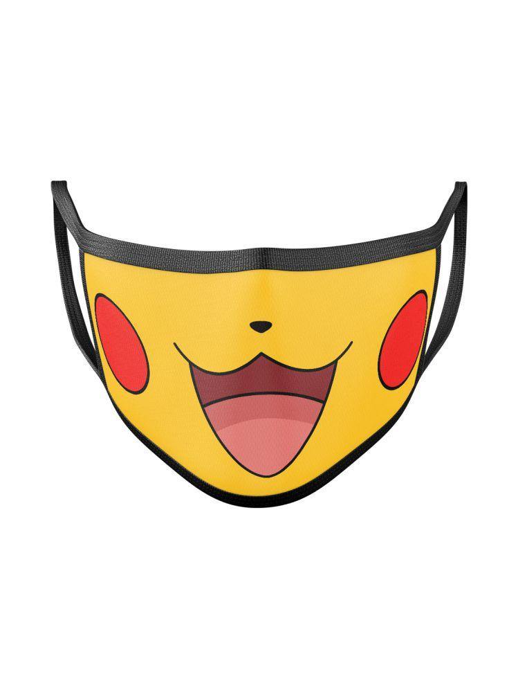Anime Pikachu Face Mask - ComicSense